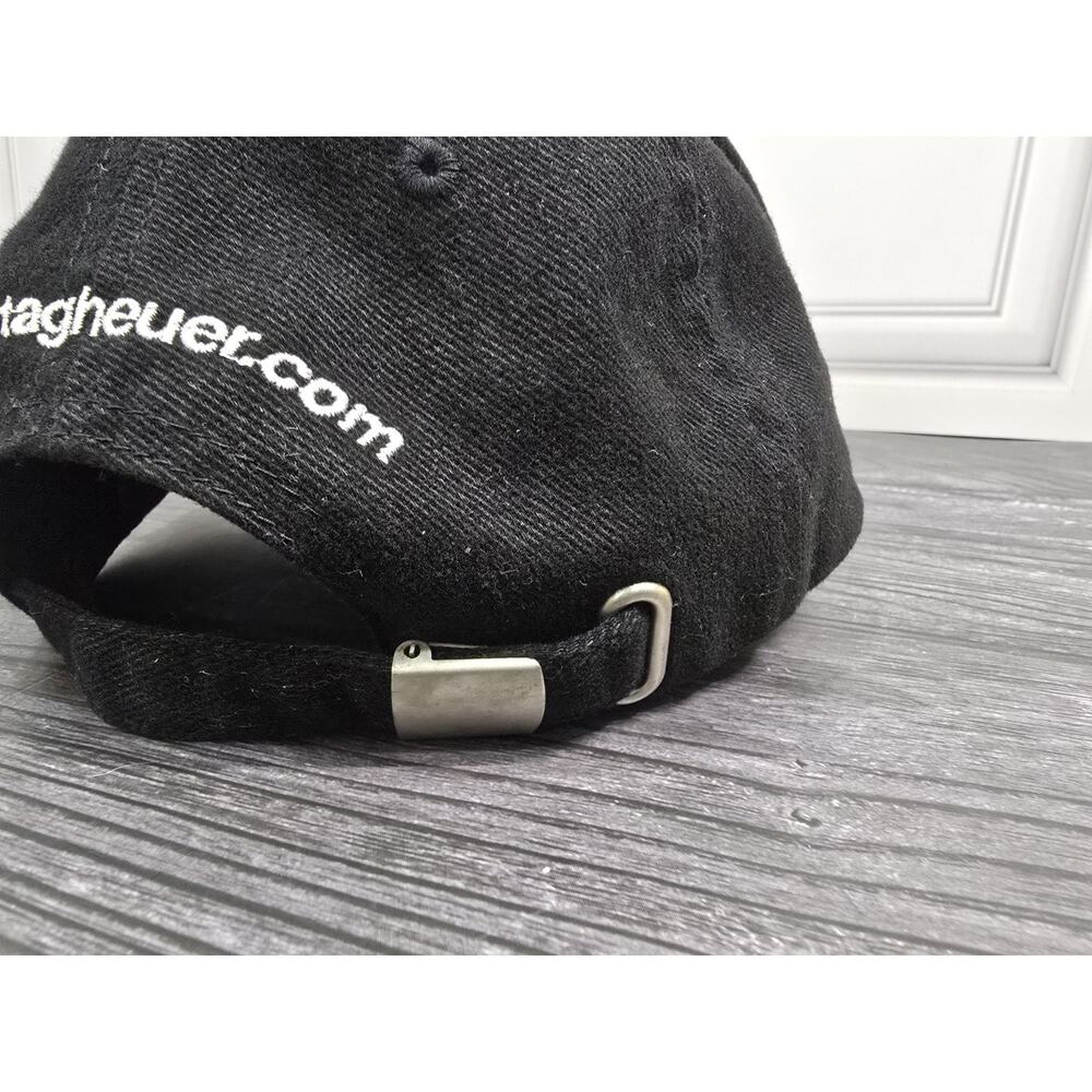 TAG Heuer Watches Baseball Hat Cap Strapback Adjustable Black Logo Promo - Picture 6 of 9